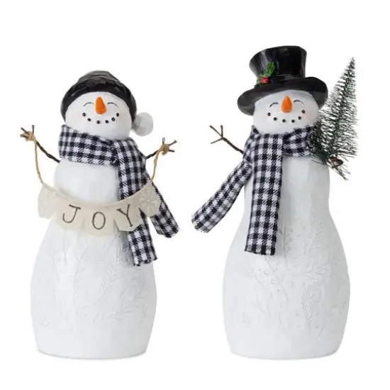 8.5" Snowman Tabletop Accents, 4ct. {1}