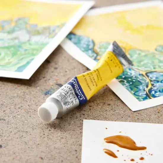 Winsor & Newton&reg; Cotman&reg; Watercolor, 8mL Gamboge Hue {3}