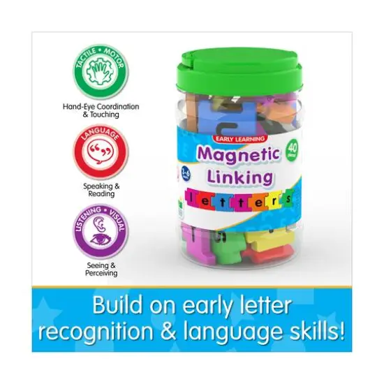Early Learning - Magnetic Linking Letters {7}