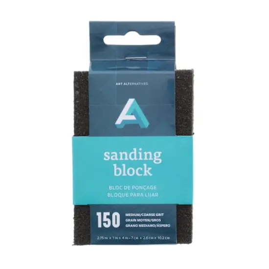 Art Alternatives Medium/Coarse Sanding Block {1}