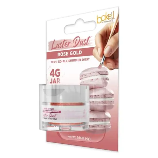 Bakell&reg; Edible Luster Dust Rose Gold {7}