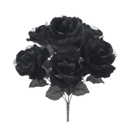 17.5" Black Rose Bush by Ashland&reg; {3}