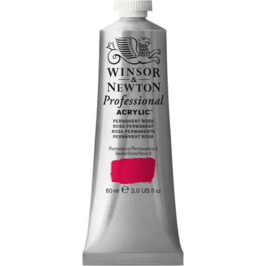 Winsor & Newton&reg; Professional Acrylic&trade; Paint Permanent Rose {1}