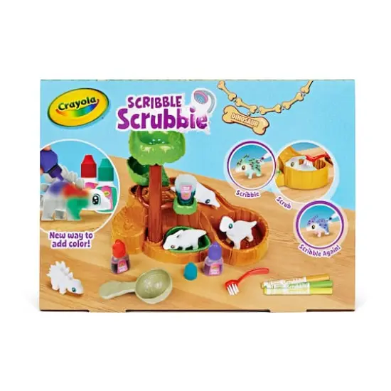Crayola&reg; Scribble Scrubbie&reg; Waterfall Dinosaur Playset {8}