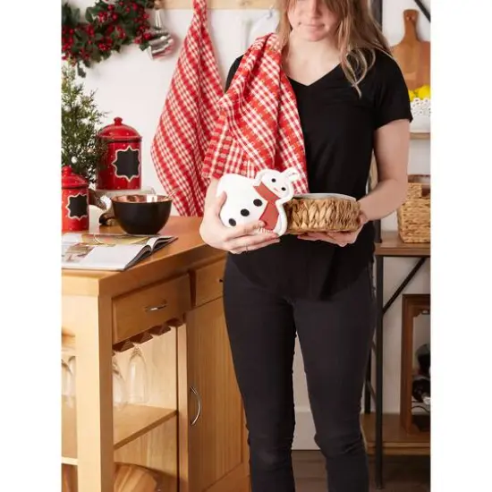 DII&reg; Cozy Snowman Potholder Gift Set {9}