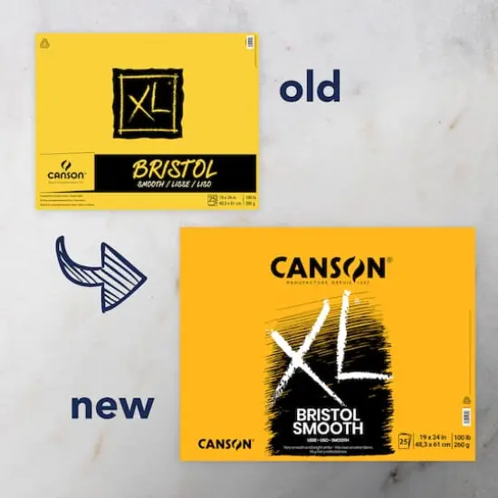 Canson&reg; XL&reg; Bristol Smooth Pad {3}