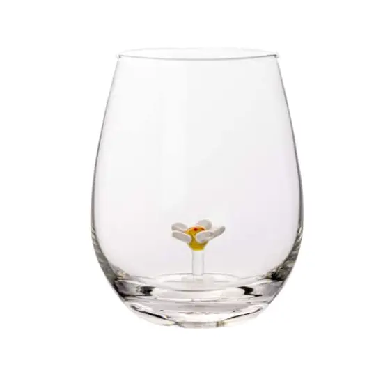 Hello Honey&reg; 4.75" Round Stemless Wine Glass Set {14}
