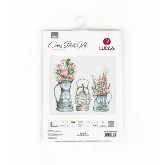 Luca-s Lamp Counted Cross Stitch Kit {3}