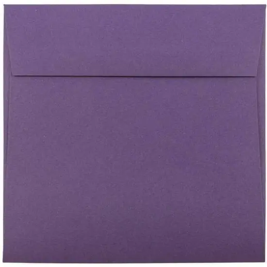JAM Paper 6.5" x 6.5" Premium Invitation Envelopes, 25ct. Dark Purple {1}