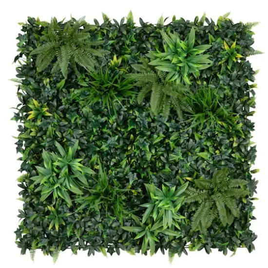 40" Andean Cloud Forest Artificial Living Wall Panel {1}