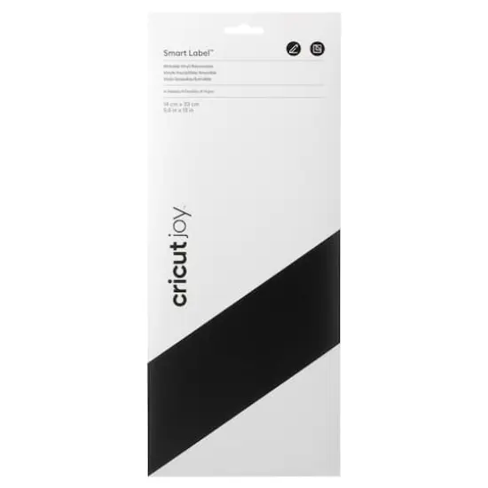 Cricut Joy&trade; Smart Label&trade; Removable Writable Vinyl, Black {1}
