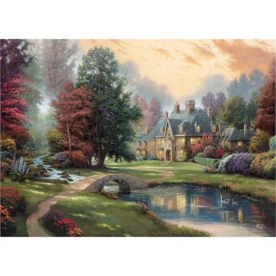 Assorted Thomas Kinkade 1,000-Piece Jigsaw Puzzle {4}