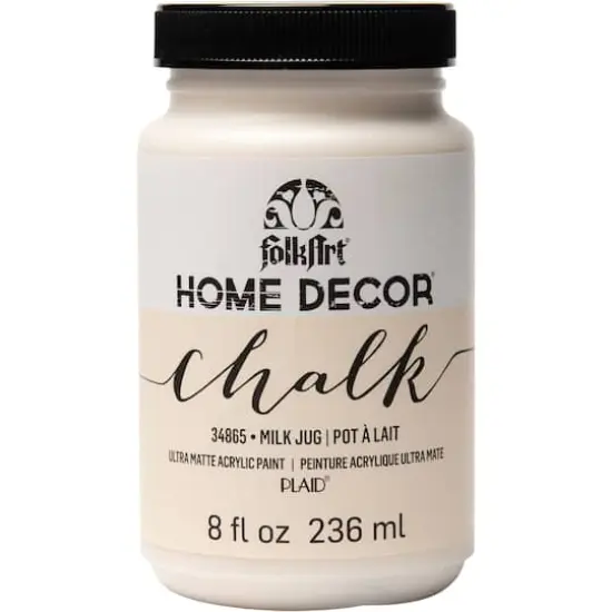 FolkArt&reg; Home Decor&trade; Chalk Paint Milk Jug {1}