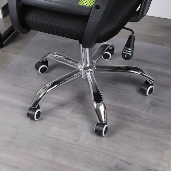 Mind Reader Rectangular Floor Protection Office Mat {3}