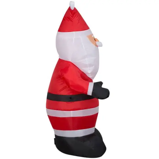 4ft. Airblown&reg; Inflatable Santa {4}