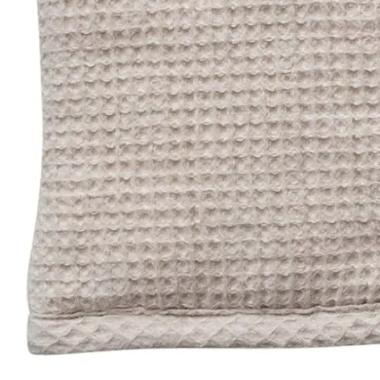 Hello Honey&reg; Woven Linen & Cotton Waffle Hot Pad Mitt Cream {5}