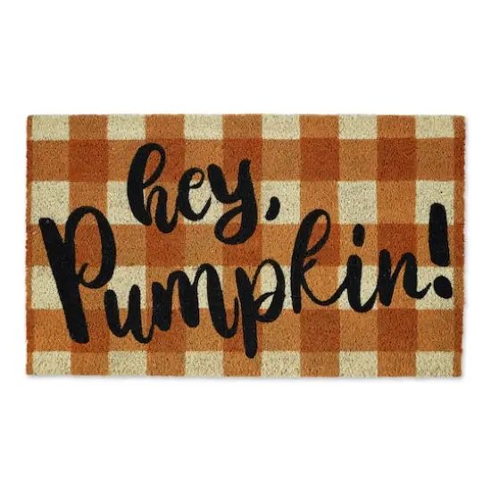 DII&reg; Hey Pumpkin Doormat {1}