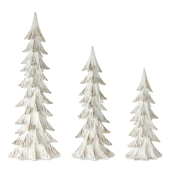White Tree Set, 15", 18.5" & 24" {1}