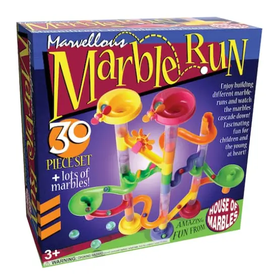Marvellous Marble Run 30 Piece Set {1}