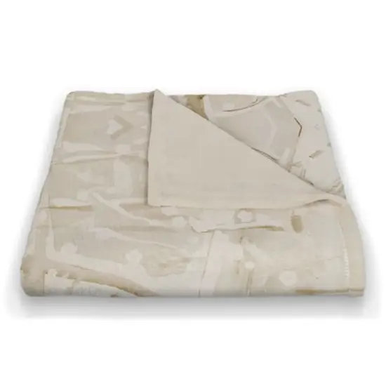 Snowy Woods Deer 50x60 Coral Fleece Blanket {3}