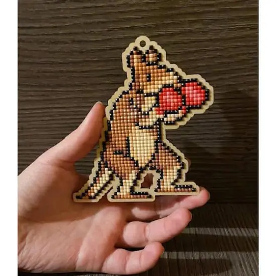 Crafting Spark Kangaroo Diamond Painting Kit {3}