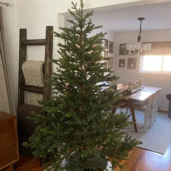 6.5ft. Unlit North Pine Artificial Christmas Tree {9}