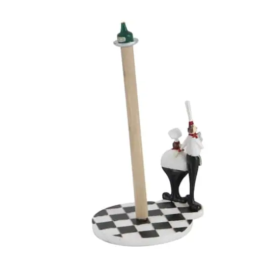 13" Chef Figurine Paper Towel Holder {5}