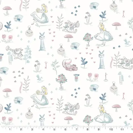Disney&reg; Alice in Wonderland Cast of Characters Cotton Fabric {1}