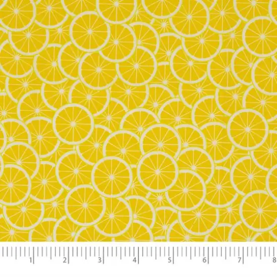 SINGER Lemon Floral Cotton Fabric Bundle {14}