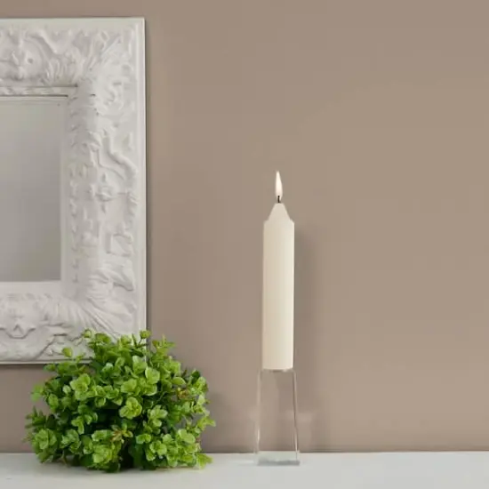 Root Candles 7" Unscented Timberline&trade; Collenette Taper Candles, 4ct. Ivory {4}