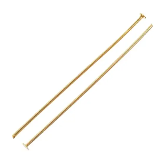 1.5" Head Pins by Bead Landing&trade; 18K Gold Plated {3}