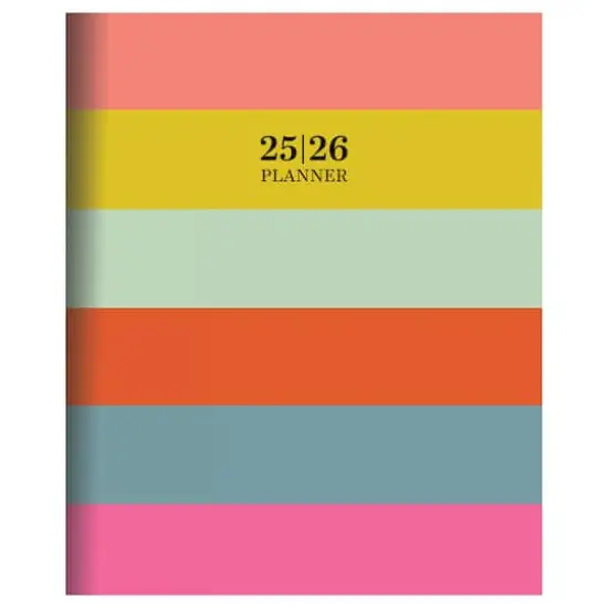 TF Publishing 2025-2026 Super Stripe Large Monthly Planner {1}