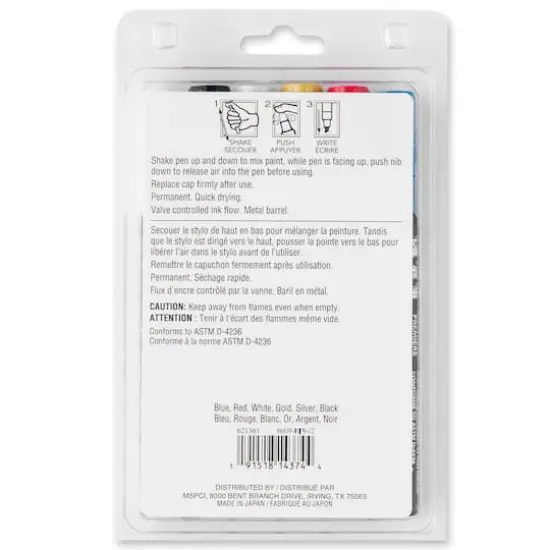 Premium Chisel Tip Oil-Based Paint Pens by Craft Smart&reg; {3}