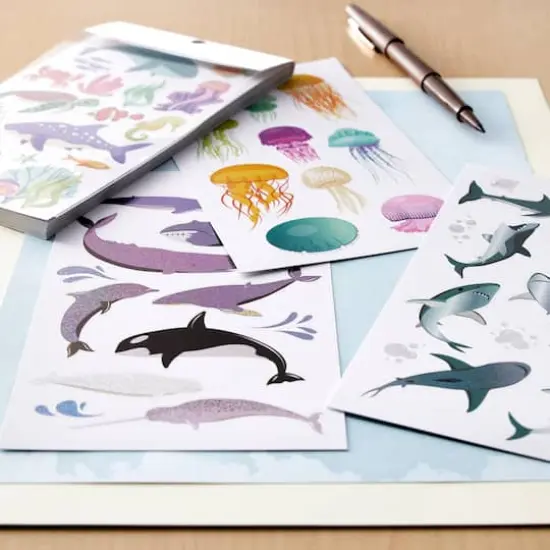 Sea Life Sticker Book by Recollections&trade; {3}