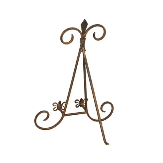 Gold Metal Traditional Easel, 12" x 11" x 15" {6}