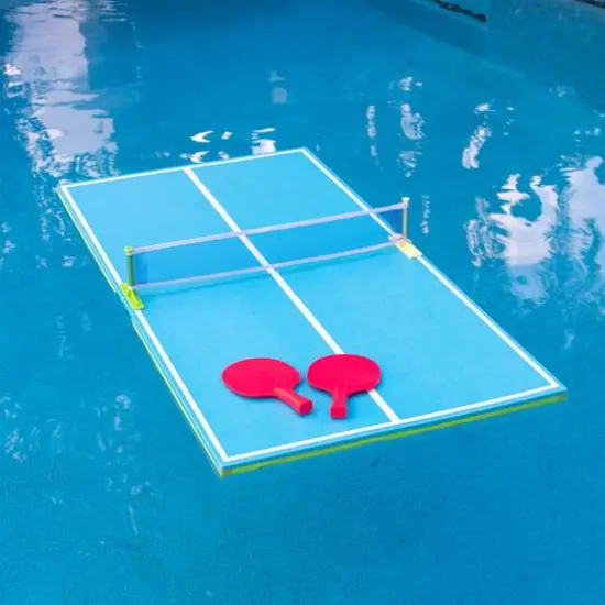 PoolCandy 4.5ft. Floating Table Tennis Set {1}