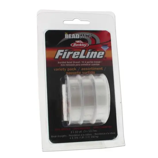 The Beadsmith&reg; FireLine&reg; Clear Variety Pack {1}