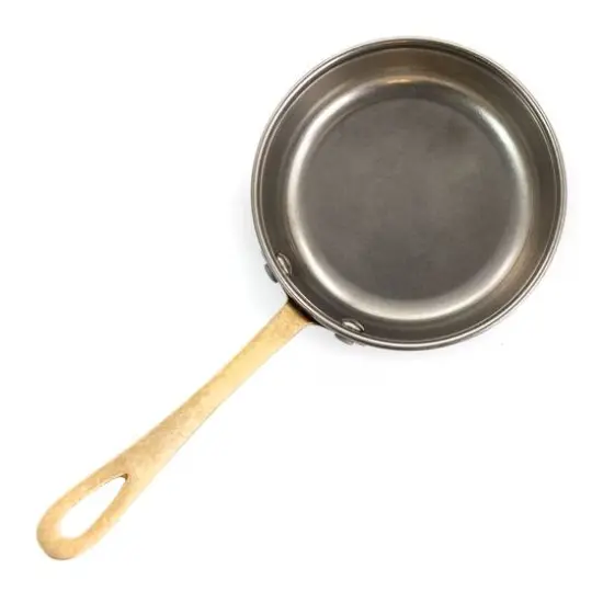 Gibson Home&reg; Normandie 3.9'' Silver and Gold Stainless Steel Mini Saucepan {6}