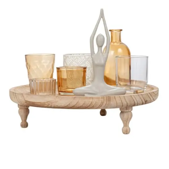 Hello Honey&reg; Yoga Figure & Glass Votive Candle Holder Set {4}