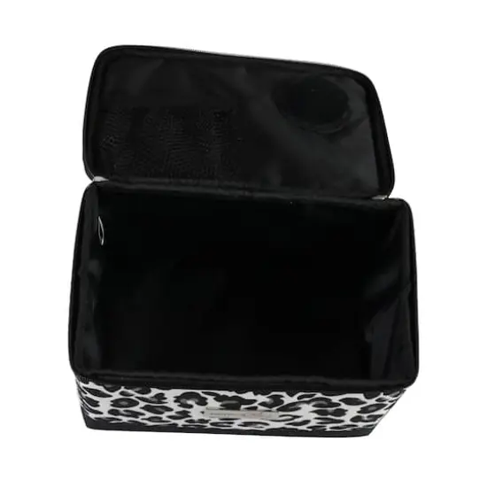 Everything Mary Cheetah Collapsible Sewing Kit Organizer Box {4}