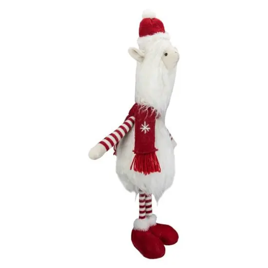 26" Plush Standing Llama Tabletop Decoration {6}