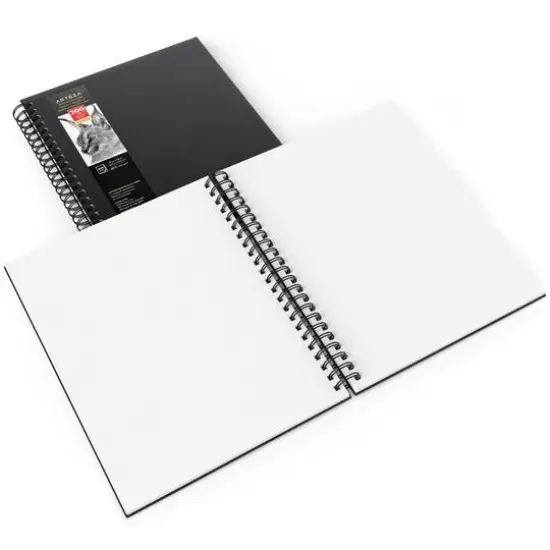 Arteza&reg; 9" x 12" Hard Cover Sketch Books, 2ct. {5}