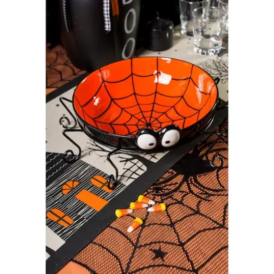 DII&reg; 72" Haunted House Jute Table Runner {3}