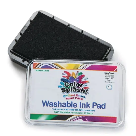 Color Splash!&reg; Black Washable Ink Pad {1}