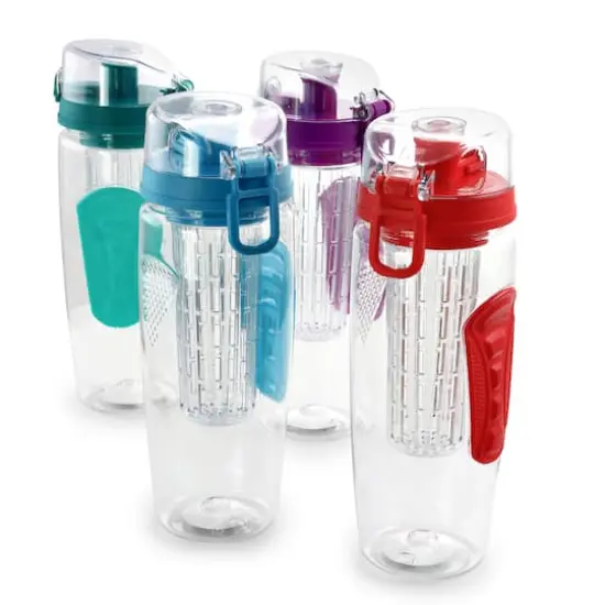 Gibson Home&reg; Rockland 32oz. Assorted Colors Hydration Bottle Set {1}