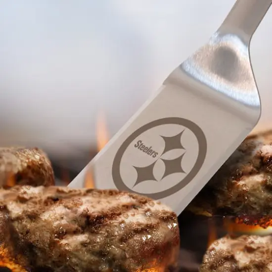 NFL Stainless Steel BBQ Spatula with Bottle Opener Pittsburgh Steelers {5}