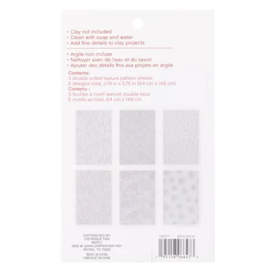 Floral Texture Sheet Set by Craft Smart&reg; {4}