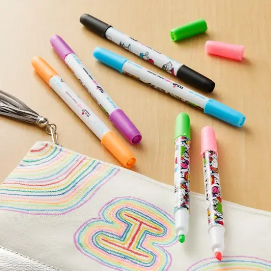 Tulip&reg; Graffiti Fabric Markers&trade; Neon {3}