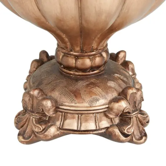 13" Bronze Traditional Decorative Jar {7}
