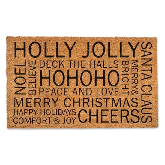 Christmas Sayings Doormat {1}
